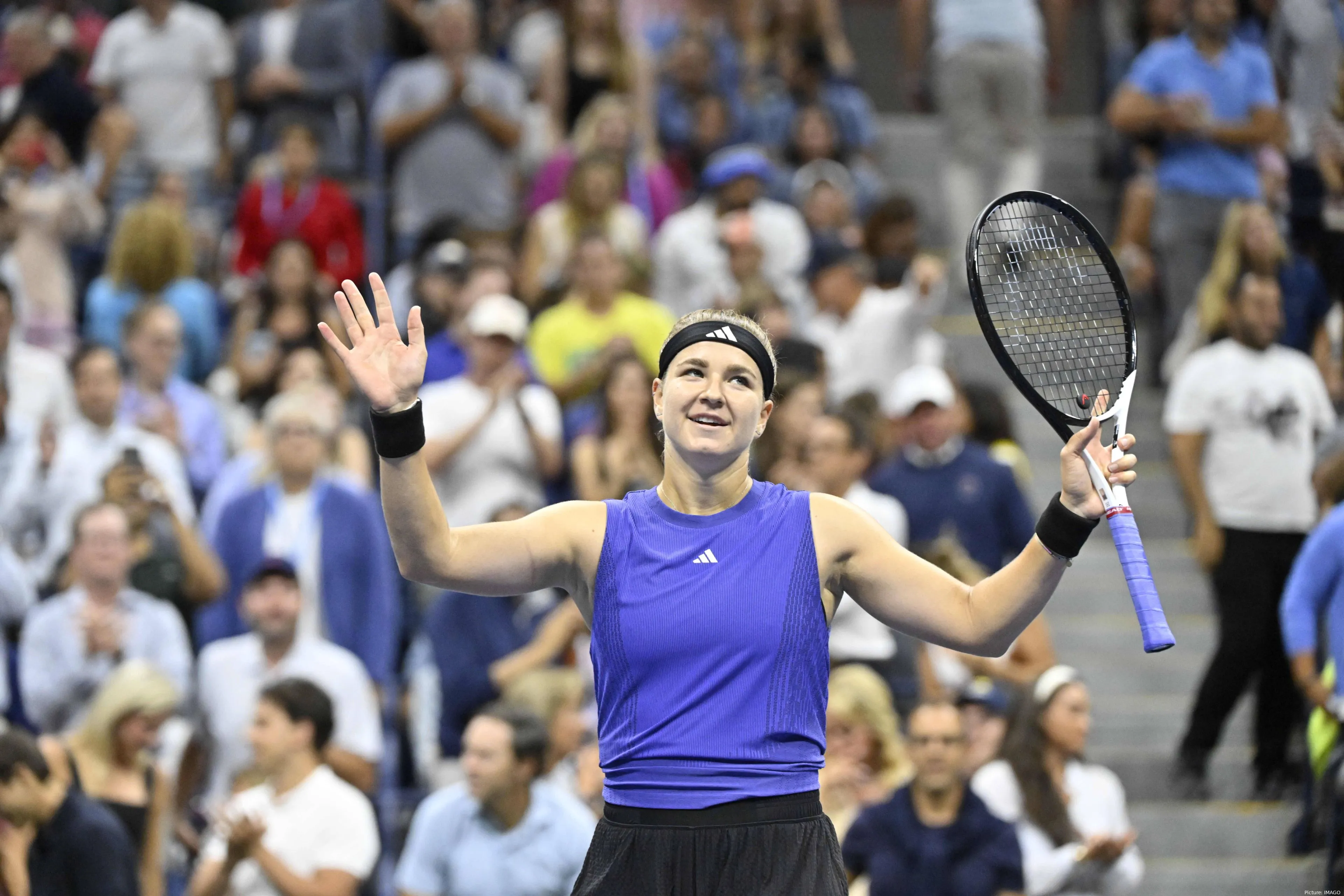 MATCH REPORT 2024 US Open Masterful from Muchova, continues epic run